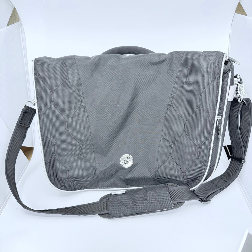 Pacsafe Meshsafe M200 Anti-Theft Messenger‎ Bag Gray Laptop Briefcase eXomesh